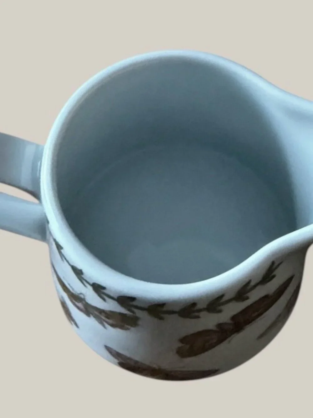 Portmeirion Studio Botanic Butterfly Creamer Milk Jug Pitcher Porcelain
